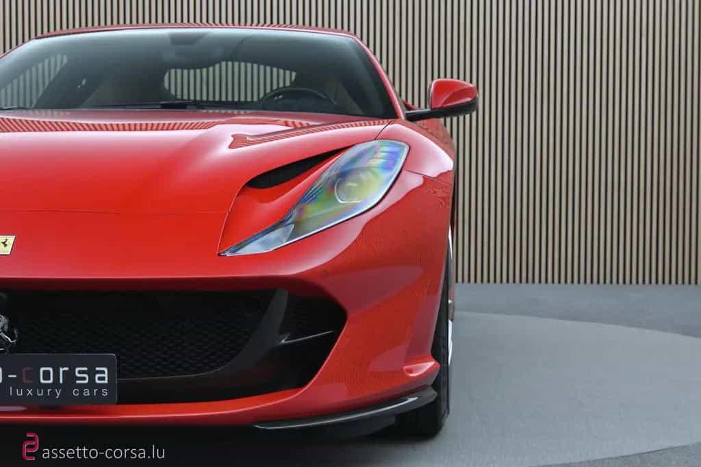 Ferrari 812 Superfast*Lift*Carbon*7013km*Rosso Corsa 10/2019-photo-33