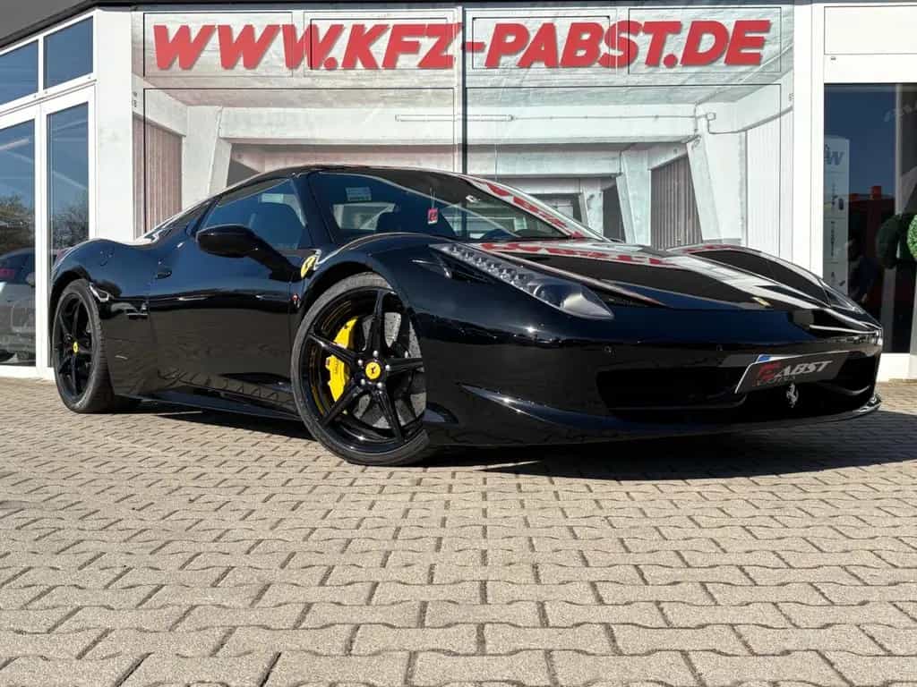 Ferrari 458 Spider Racing Seats LED Lenkrad POWER GARANT 07/2013-photo-0