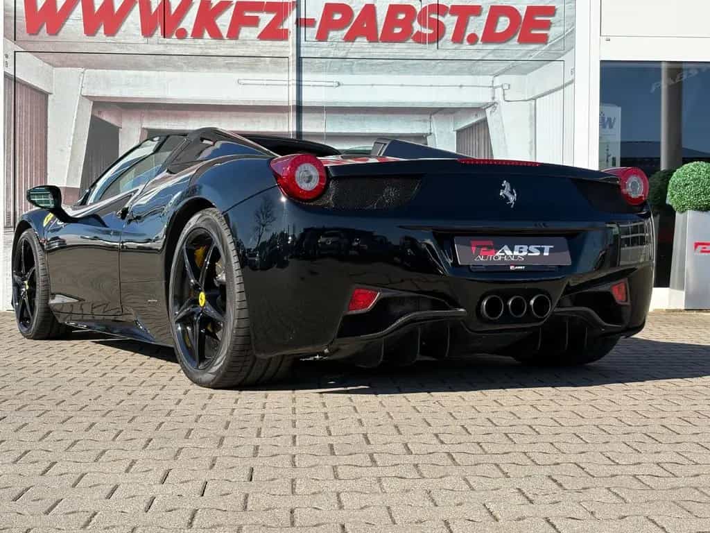 Ferrari 458 Spider Racing Seats LED Lenkrad POWER GARANT 07/2013-photo-6