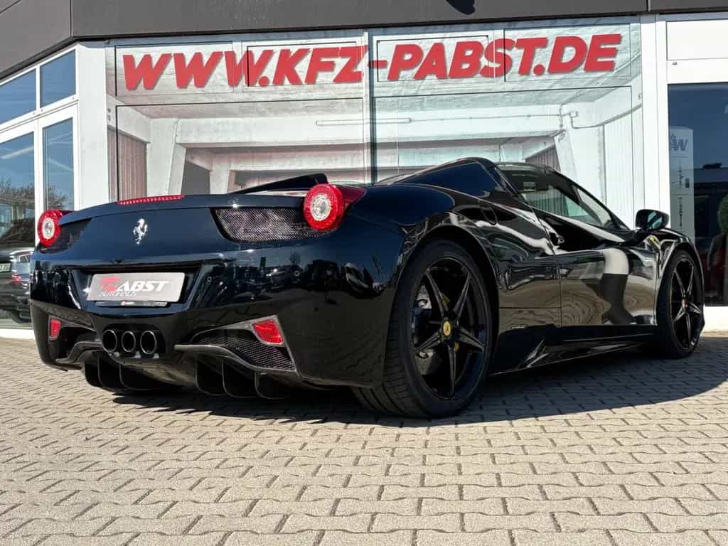 Ferrari 458 Spider Racing Seats LED Lenkrad POWER GARANT 07/2013-photo-8