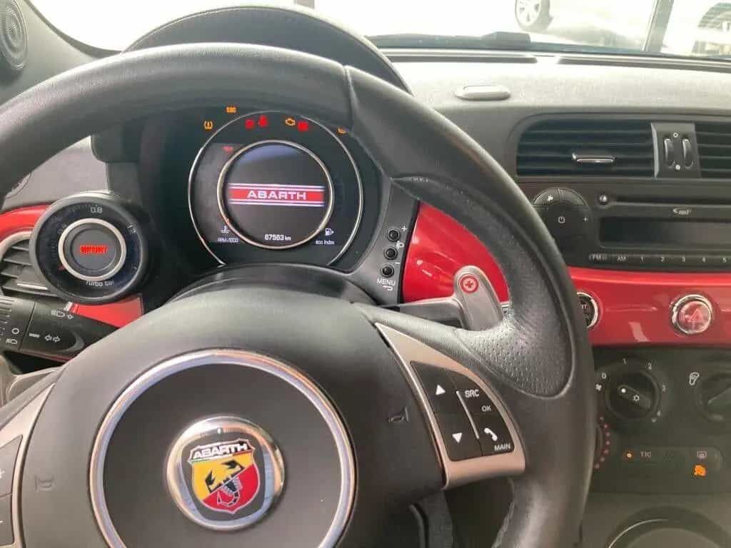 Abarth 500 1.4 Turbo T-Jet MTA Custom "Tetto pan 04/2015-photo-7