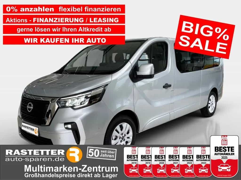 Nissan Primastar L2H1 3,0t tekna 9S Design+Kamera+Navi+ 07/2025-photo-0