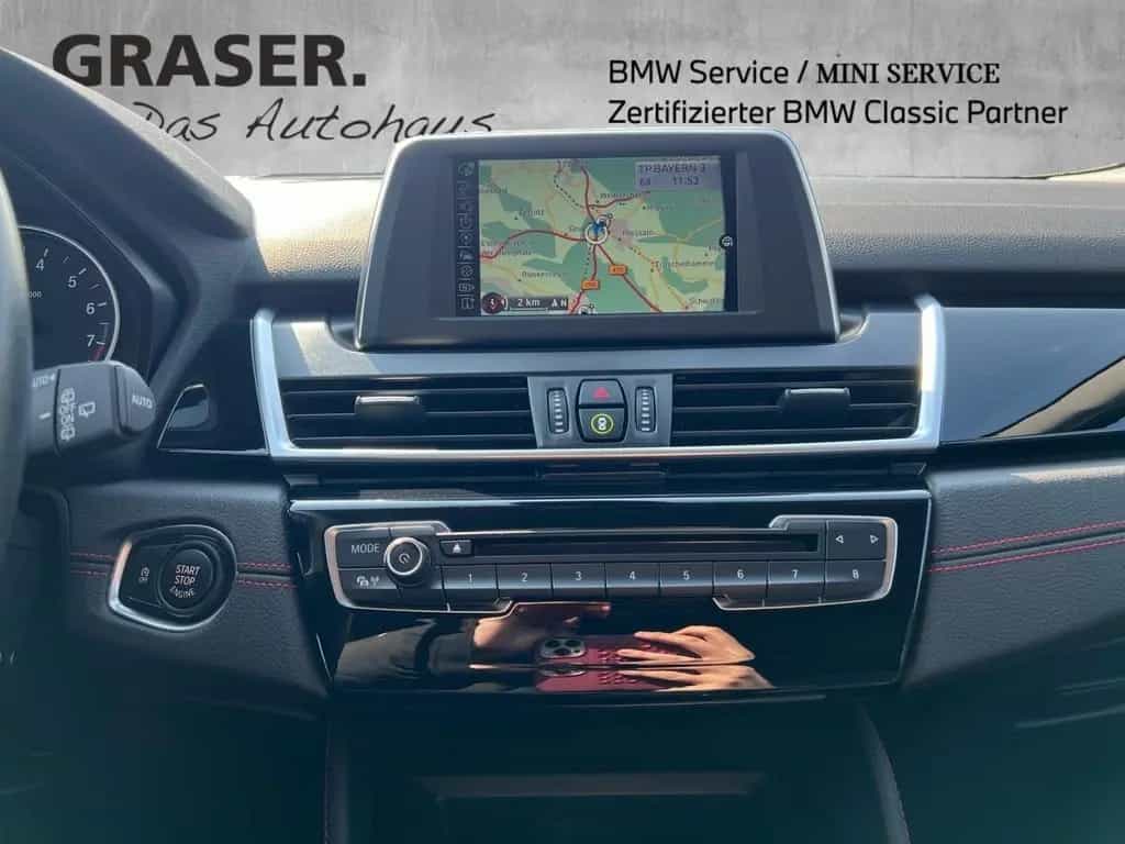 BMW 2 Series 218i Gran Tourer Sport Line LED RFK Navi Tempoma 06/2017-photo-7