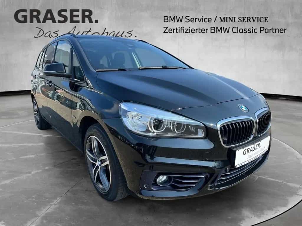 BMW 2 Series 218i Gran Tourer Sport Line LED RFK Navi Tempoma 06/2017-photo-4