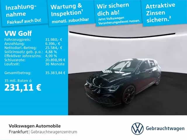 Volkswagen Golf VIII 2.0 TSI GTI DSG BLACKSTYLE KAMERA 01/2024-photo-0