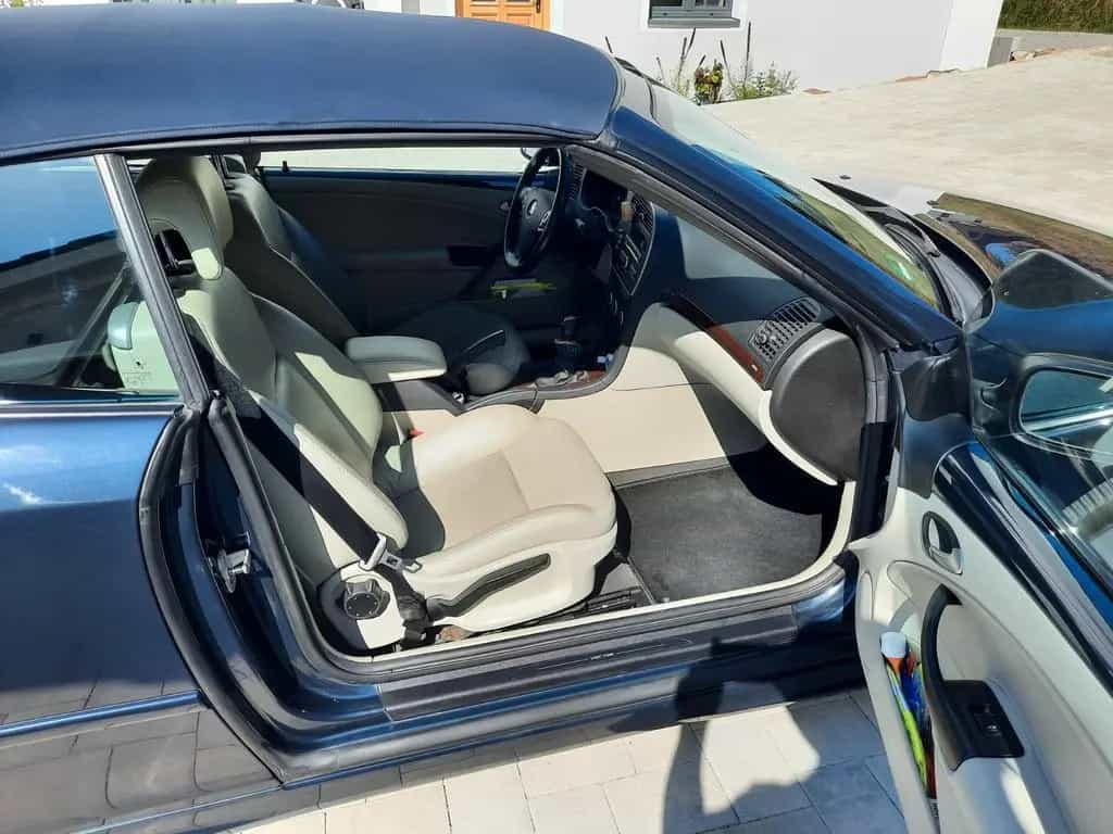 Saab 9-3 Cabrio 2.0 Vector dunkelblau / beige 09/2008-photo-4