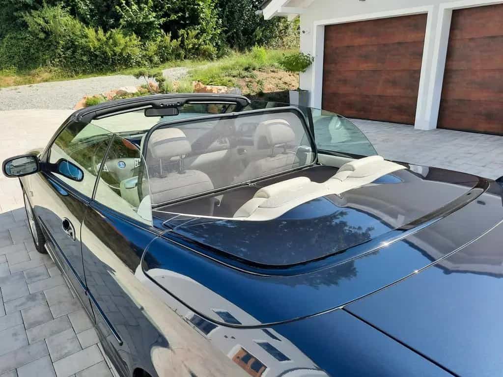 Saab 9-3 Cabrio 2.0 Vector dunkelblau / beige 09/2008-photo-8