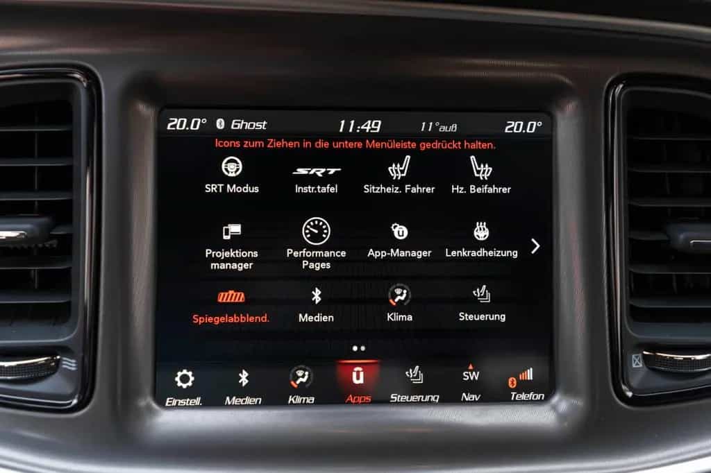 Dodge Challenger 6,4L SCAT PACK ALPINE CARPLAY KAM 03/2022-photo-17