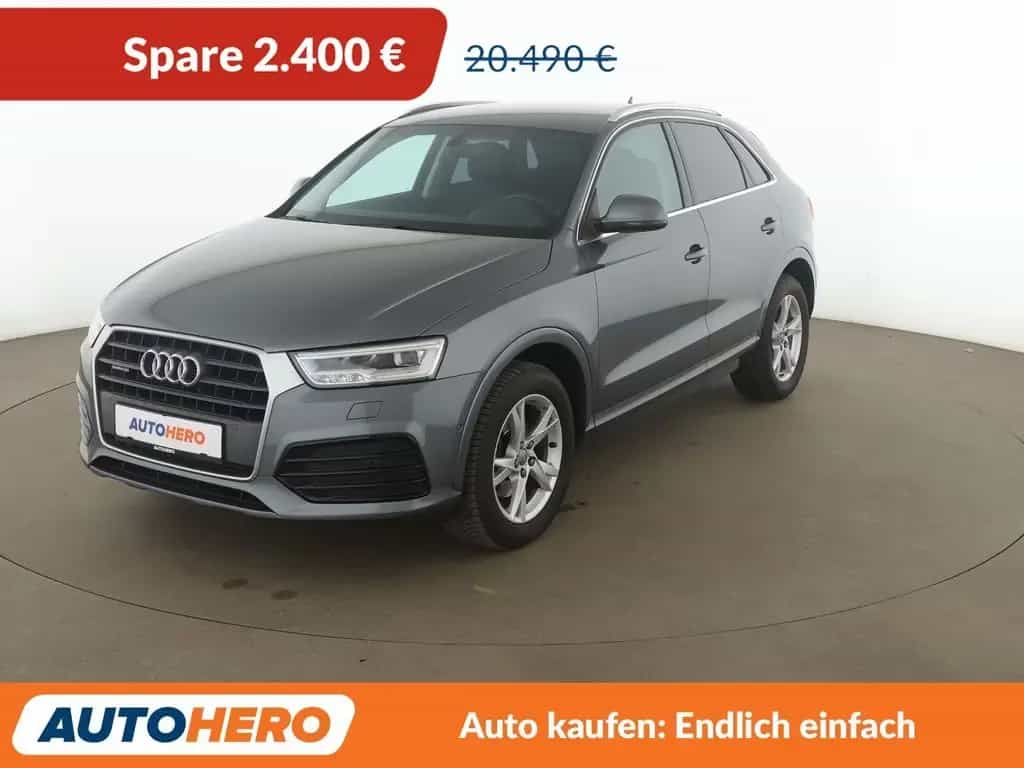 Audi Q3 2.0 TFSI quattro Sport Aut.*NAVI*LED*TEMPO* 06/2017-photo-0