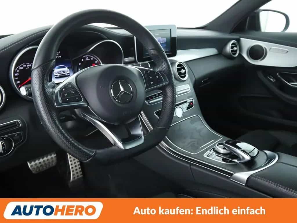 Mercedes-Benz C-Class 180 AMG Line Aut.*NAVI*LED*PDC*SHZ*TEMPO*KLIMA 10/2016-photo-10