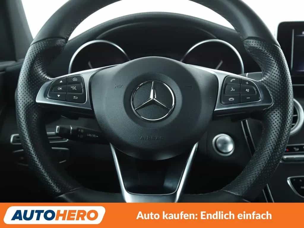 Mercedes-Benz C-Class 180 AMG Line Aut.*NAVI*LED*PDC*SHZ*TEMPO*KLIMA 10/2016-photo-18