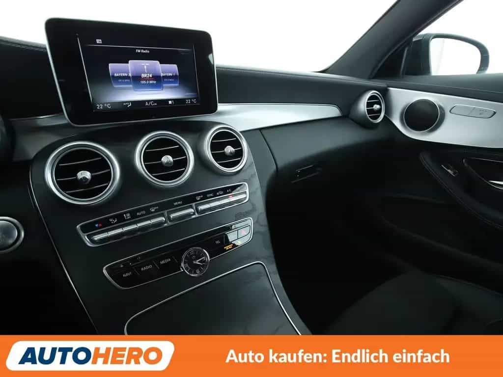 Mercedes-Benz C-Class 180 AMG Line Aut.*NAVI*LED*PDC*SHZ*TEMPO*KLIMA 10/2016-photo-23