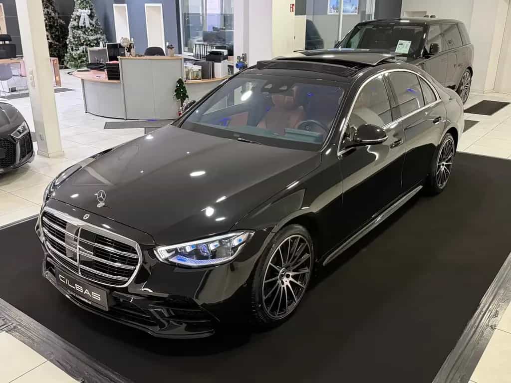 Mercedes-Benz S-Class AMG 4M *PANO*HUD*LEDER BRAUN*MASSAGE*NIGHT 12/2021-photo-0