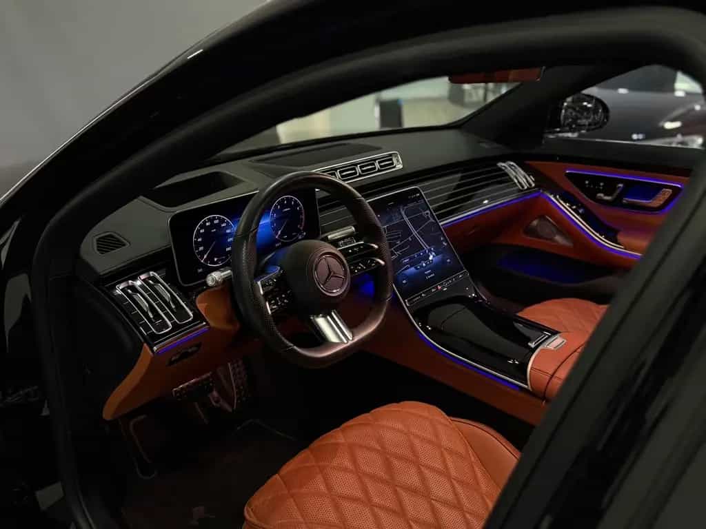 Mercedes-Benz S-Class AMG 4M *PANO*HUD*LEDER BRAUN*MASSAGE*NIGHT 12/2021-photo-19