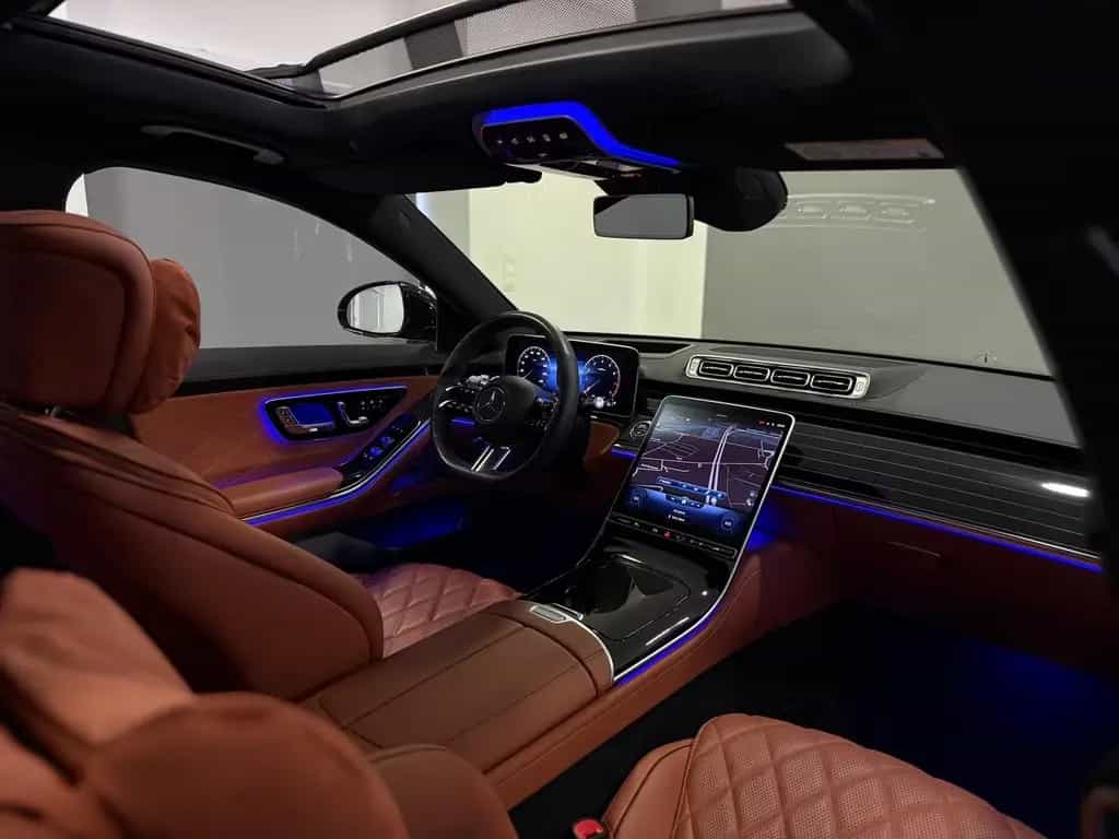 Mercedes-Benz S-Class AMG 4M *PANO*HUD*LEDER BRAUN*MASSAGE*NIGHT 12/2021-photo-34