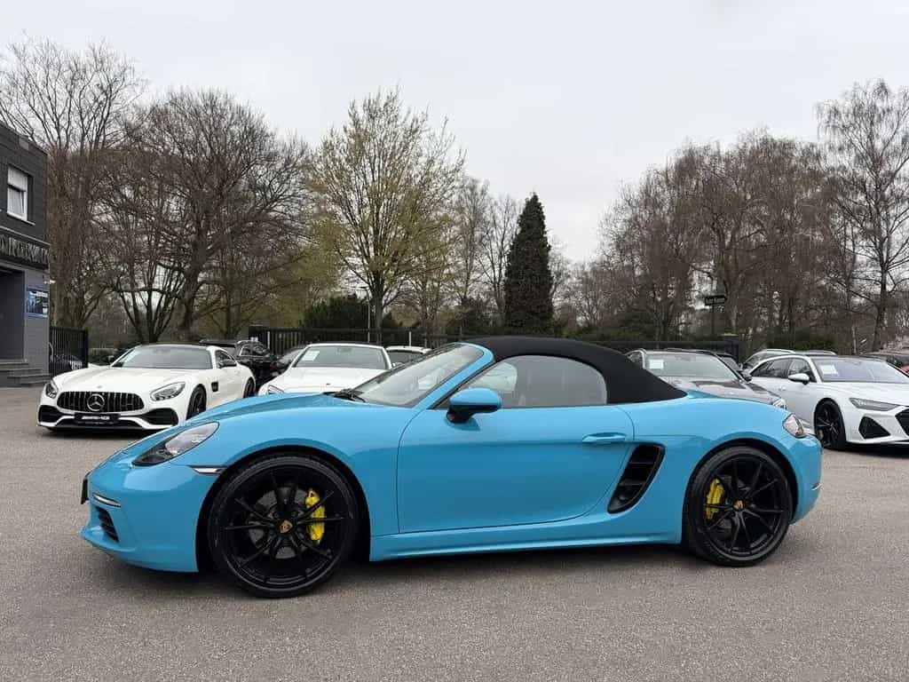 Porsche 718 Boxster miamiblau PCM/SAGA/PDLS+/PASM/Leder 07/2018-photo-10