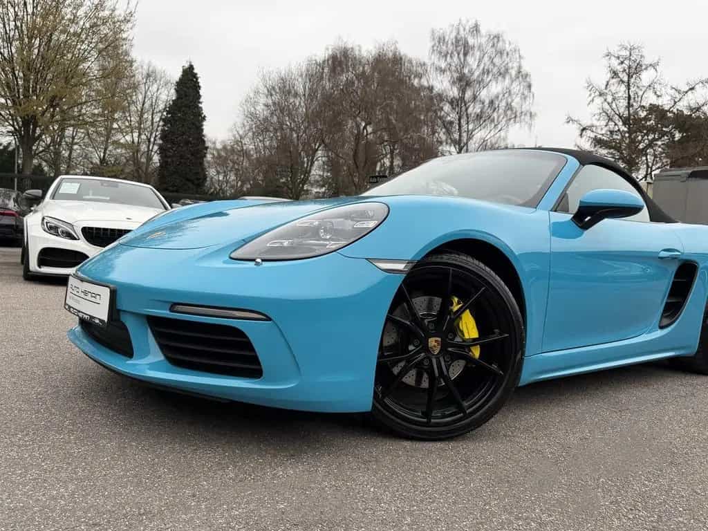 Porsche 718 Boxster miamiblau PCM/SAGA/PDLS+/PASM/Leder 07/2018-photo-11
