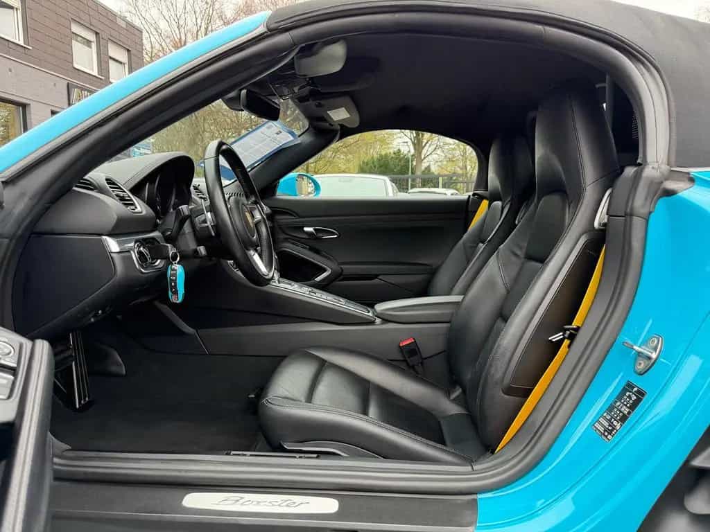 Porsche 718 Boxster miamiblau PCM/SAGA/PDLS+/PASM/Leder 07/2018-photo-12