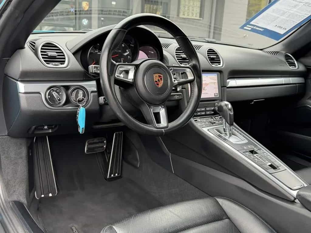 Porsche 718 Boxster miamiblau PCM/SAGA/PDLS+/PASM/Leder 07/2018-photo-13