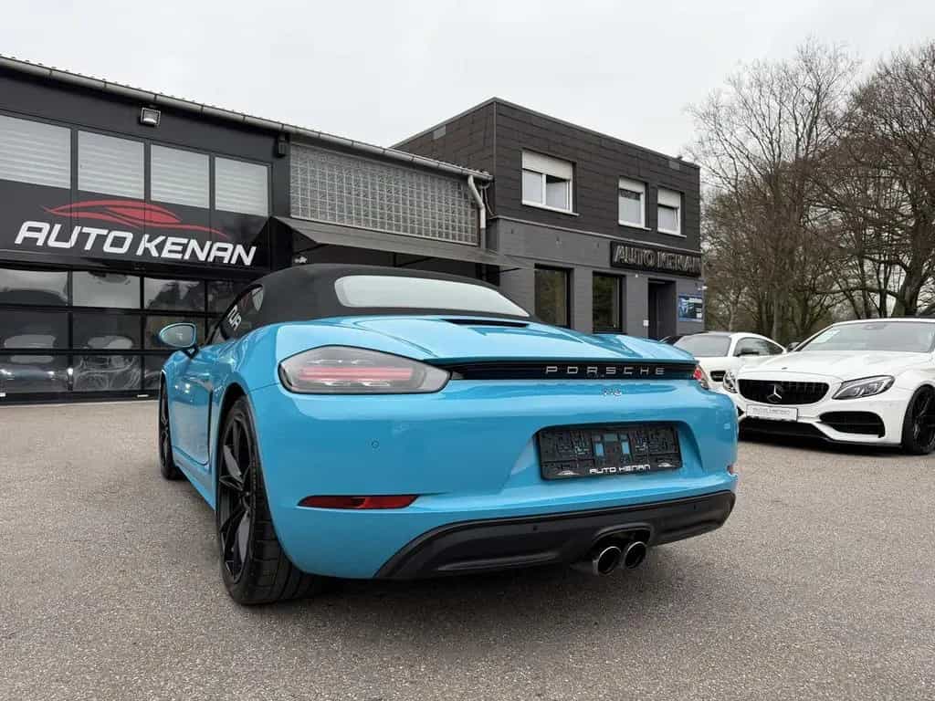 Porsche 718 Boxster miamiblau PCM/SAGA/PDLS+/PASM/Leder 07/2018-photo-14