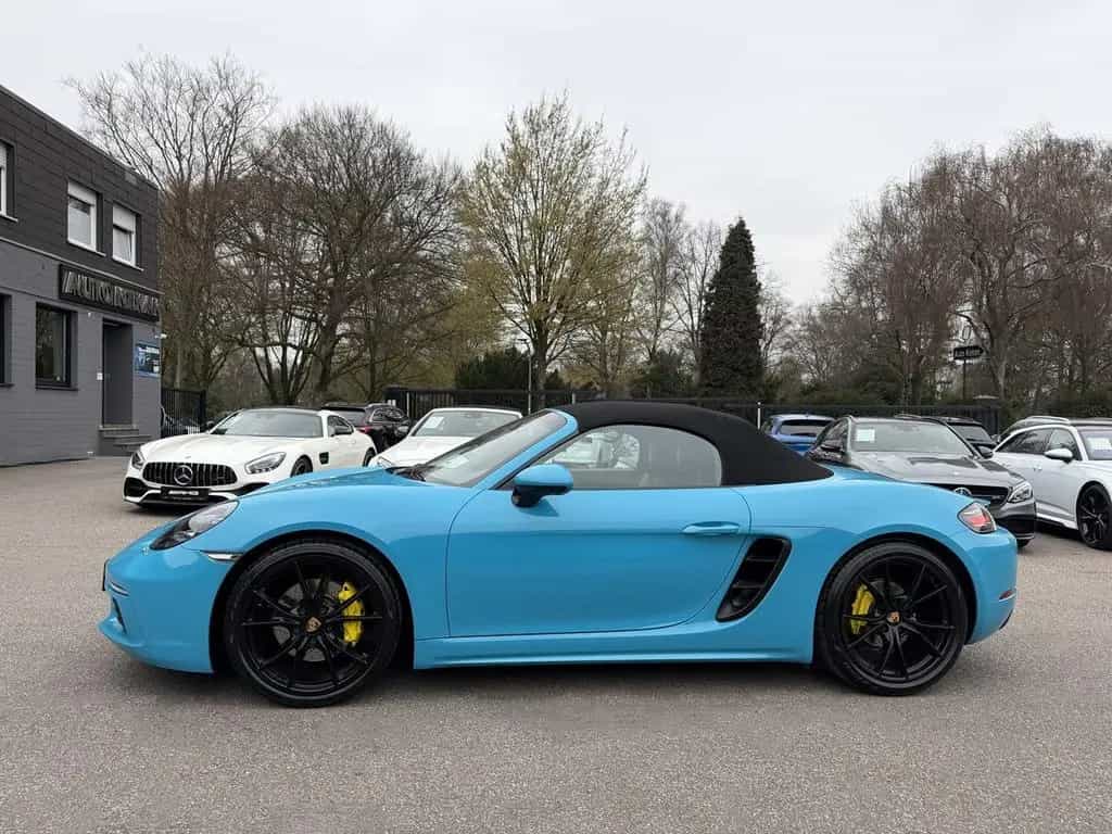 Porsche 718 Boxster miamiblau PCM/SAGA/PDLS+/PASM/Leder 07/2018-photo-15