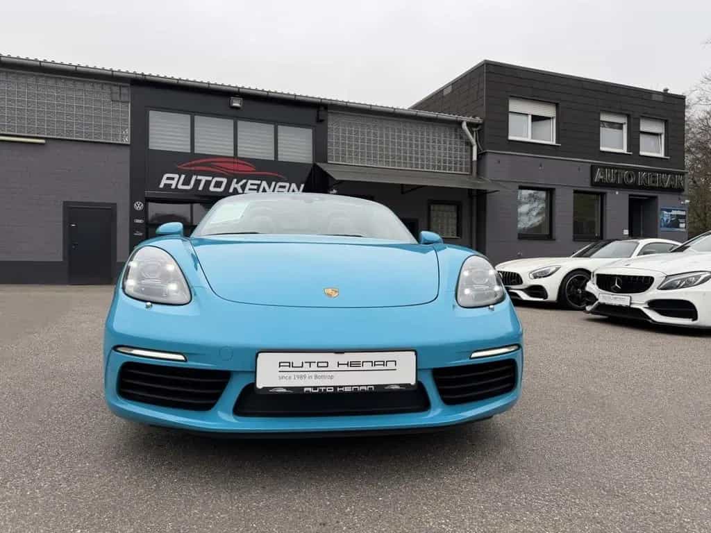 Porsche 718 Boxster miamiblau PCM/SAGA/PDLS+/PASM/Leder 07/2018-photo-16