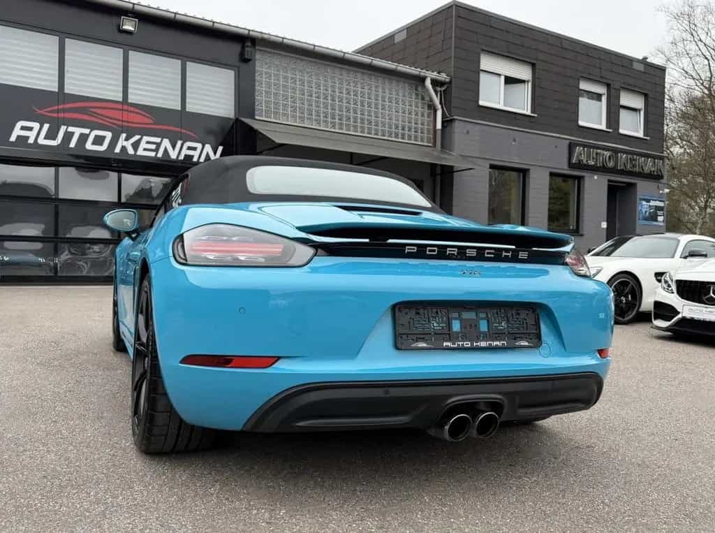 Porsche 718 Boxster miamiblau PCM/SAGA/PDLS+/PASM/Leder 07/2018-photo-19
