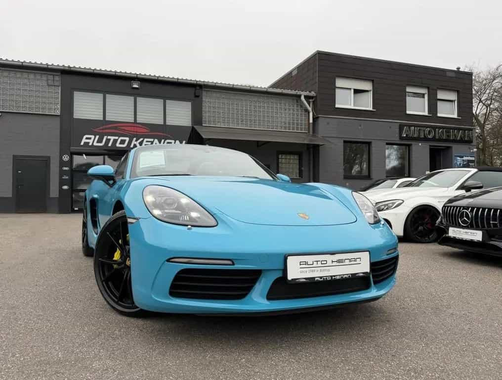 Porsche 718 Boxster miamiblau PCM/SAGA/PDLS+/PASM/Leder 07/2018-photo-2