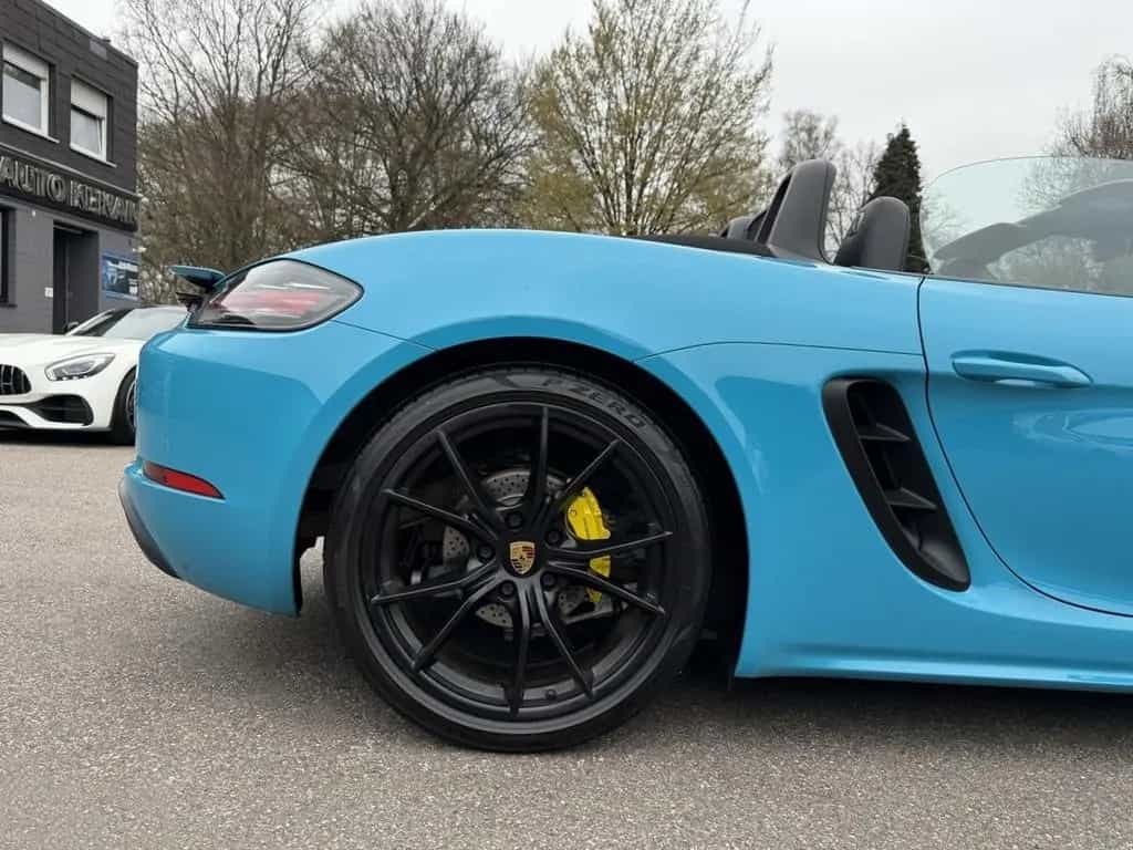 Porsche 718 Boxster miamiblau PCM/SAGA/PDLS+/PASM/Leder 07/2018-photo-22