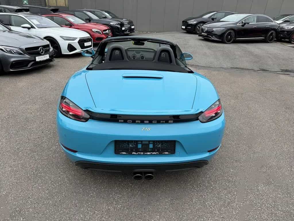 Porsche 718 Boxster miamiblau PCM/SAGA/PDLS+/PASM/Leder 07/2018-photo-23