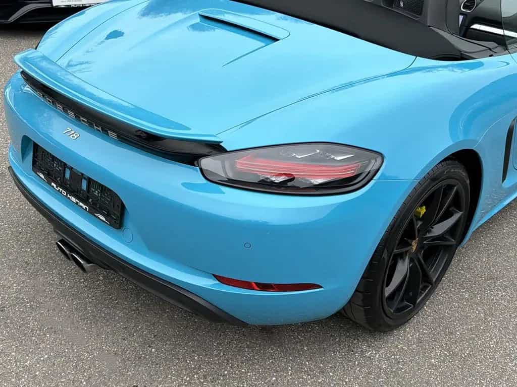 Porsche 718 Boxster miamiblau PCM/SAGA/PDLS+/PASM/Leder 07/2018-photo-24