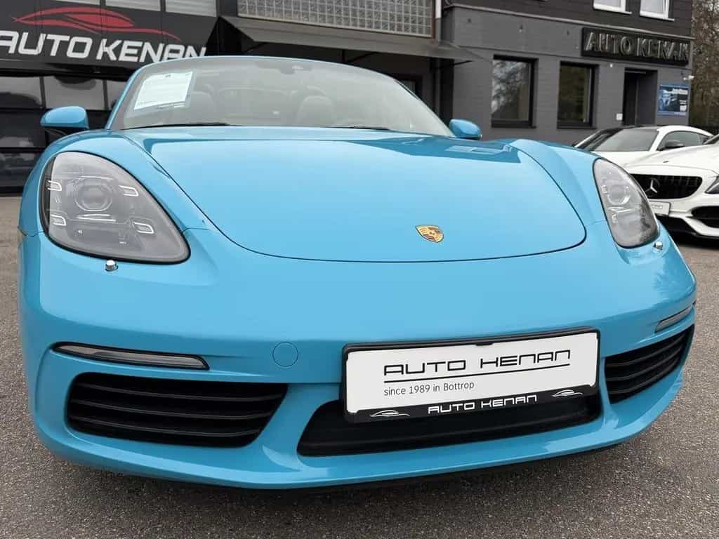 Porsche 718 Boxster miamiblau PCM/SAGA/PDLS+/PASM/Leder 07/2018-photo-25