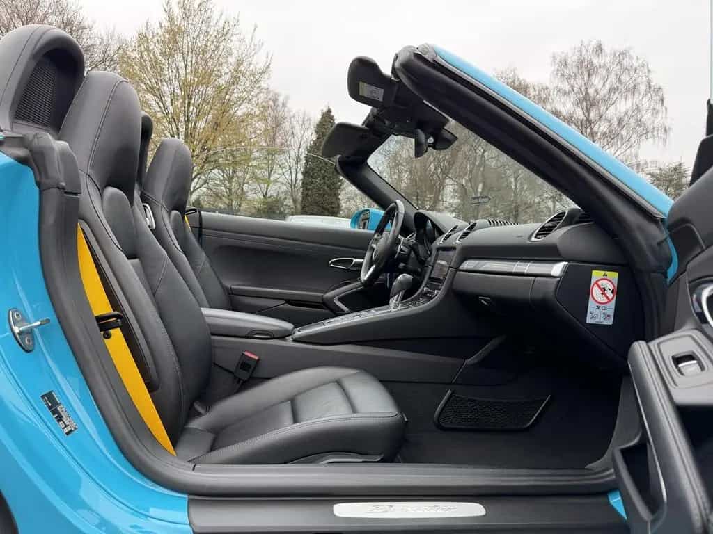 Porsche 718 Boxster miamiblau PCM/SAGA/PDLS+/PASM/Leder 07/2018-photo-3