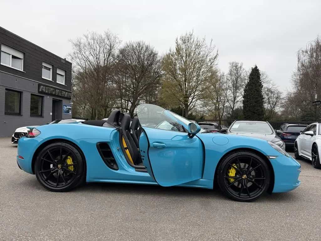 Porsche 718 Boxster miamiblau PCM/SAGA/PDLS+/PASM/Leder 07/2018-photo-32