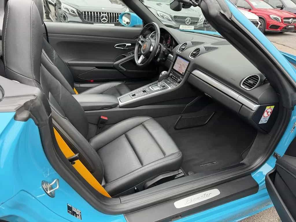Porsche 718 Boxster miamiblau PCM/SAGA/PDLS+/PASM/Leder 07/2018-photo-33