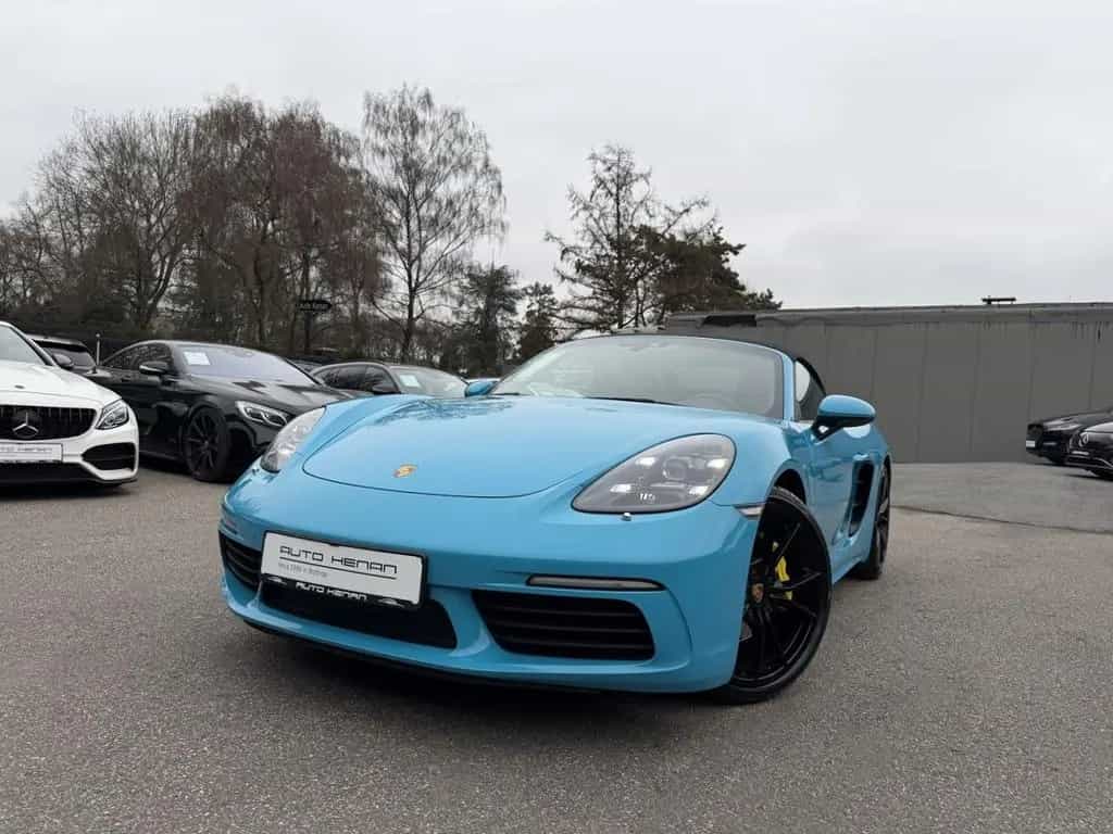 Porsche 718 Boxster miamiblau PCM/SAGA/PDLS+/PASM/Leder 07/2018-photo-36