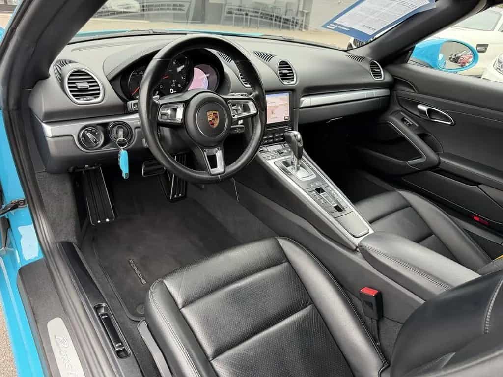 Porsche 718 Boxster miamiblau PCM/SAGA/PDLS+/PASM/Leder 07/2018-photo-38