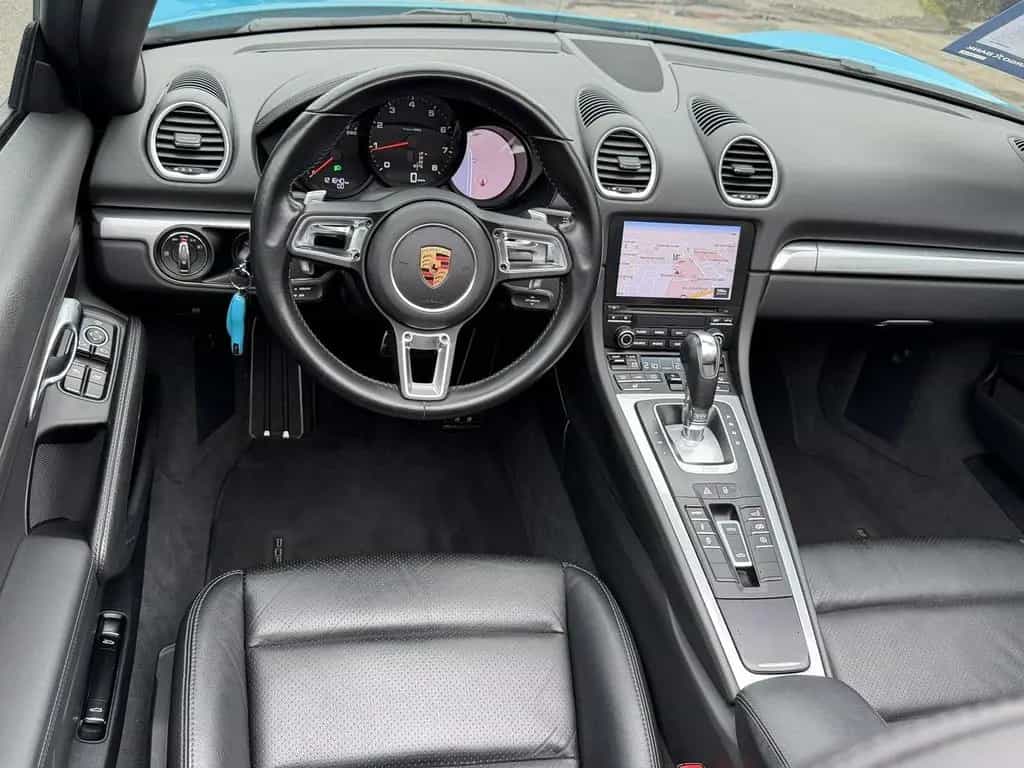 Porsche 718 Boxster miamiblau PCM/SAGA/PDLS+/PASM/Leder 07/2018-photo-4