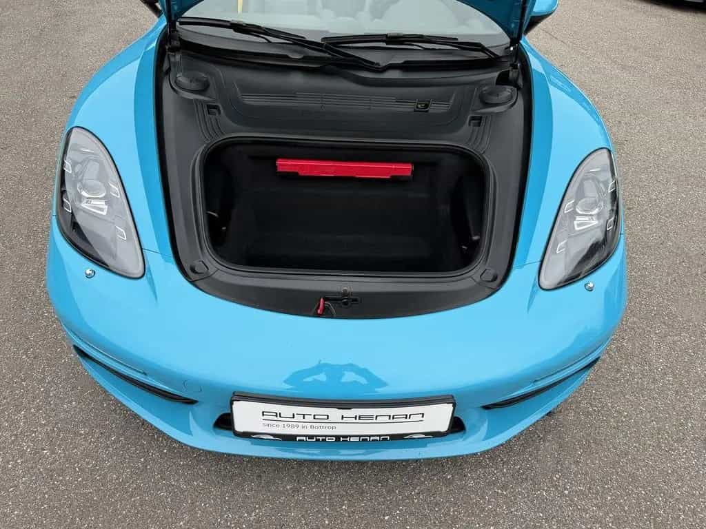 Porsche 718 Boxster miamiblau PCM/SAGA/PDLS+/PASM/Leder 07/2018-photo-42