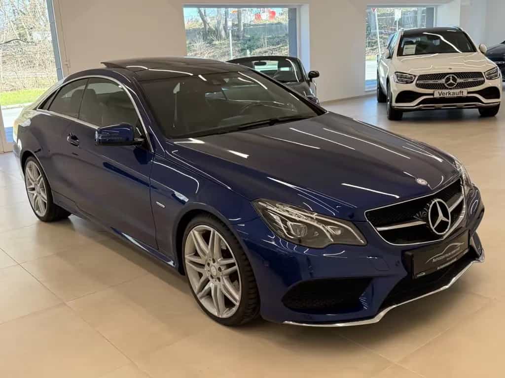 Mercedes-Benz E 320 Coupe AMG Line Sport Edition Panorama 07/2016-photo-1