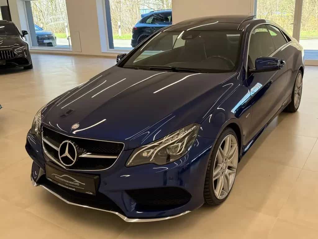 Mercedes-Benz E 320 Coupe AMG Line Sport Edition Panorama 07/2016-photo-3