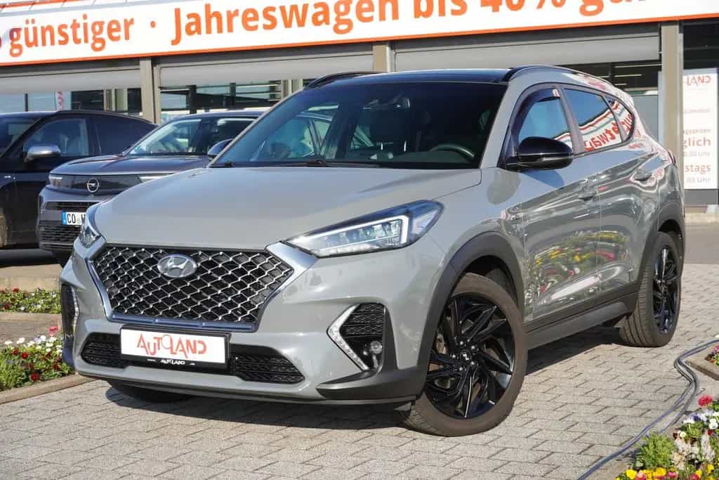Hyundai TUCSON 1.6 T-GDI N Line 2WD LED Navi AHK Kamera 09/2019-photo-1