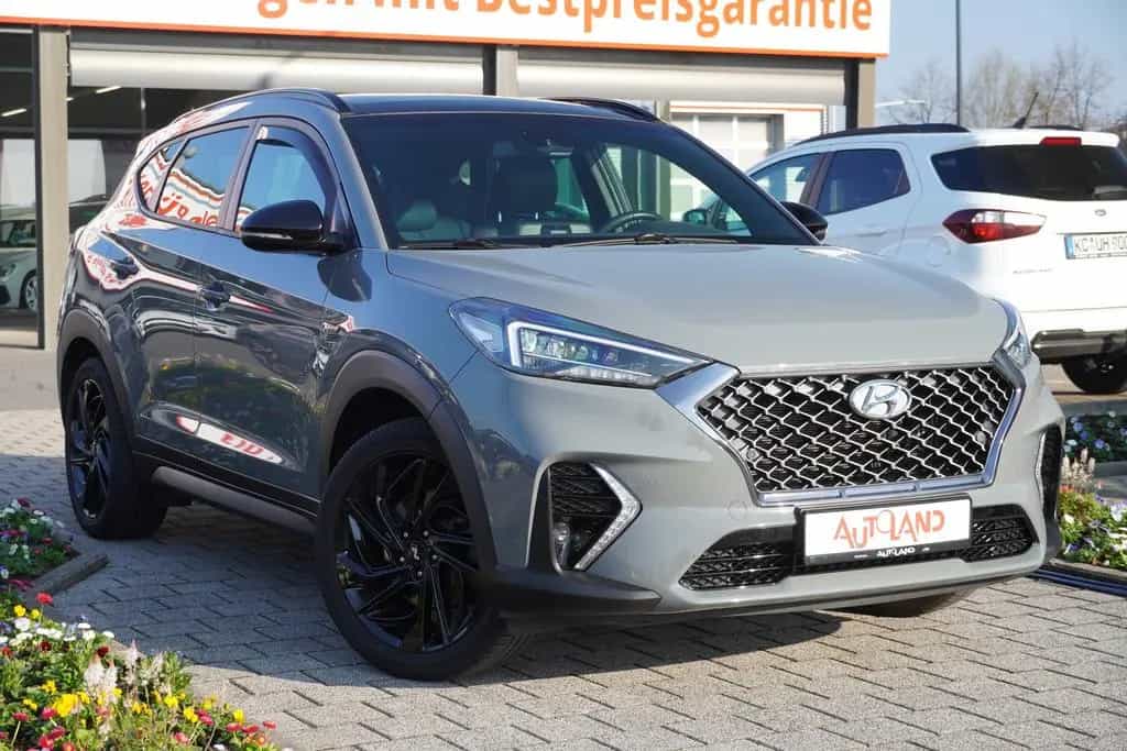 Hyundai TUCSON 1.6 T-GDI N Line 2WD LED Navi AHK Kamera 09/2019-photo-3