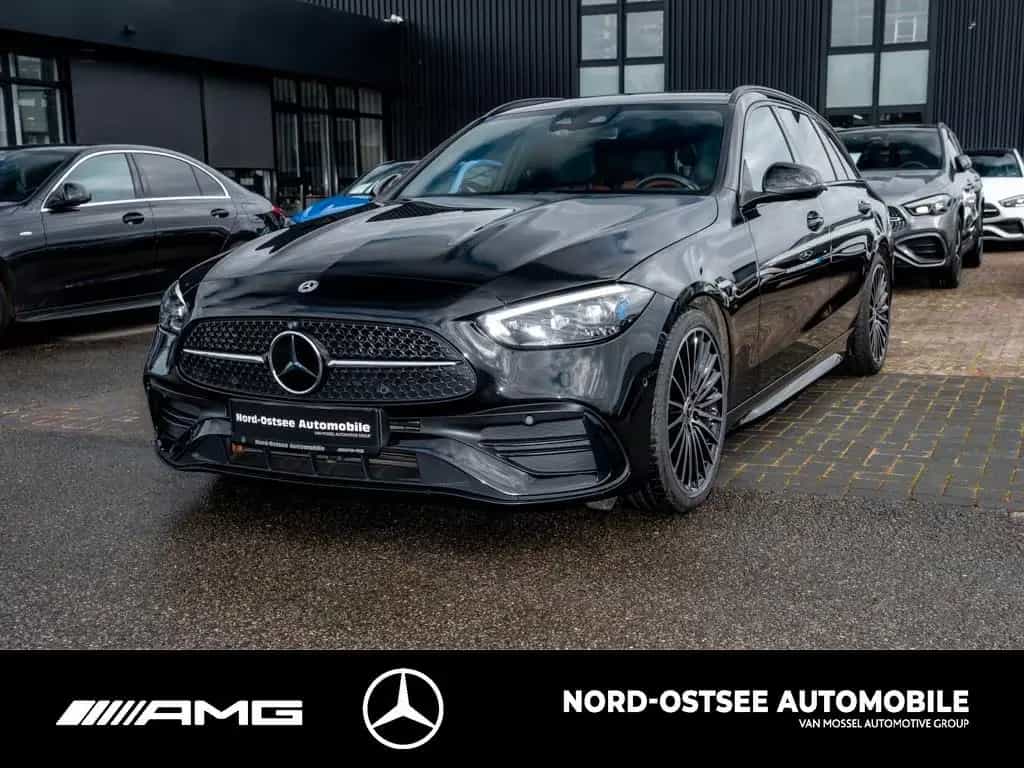 Mercedes-Benz C 300 d T AMG NIGHT 360 AHK PANO STDHZG MEMORY 09/2022-photo-5