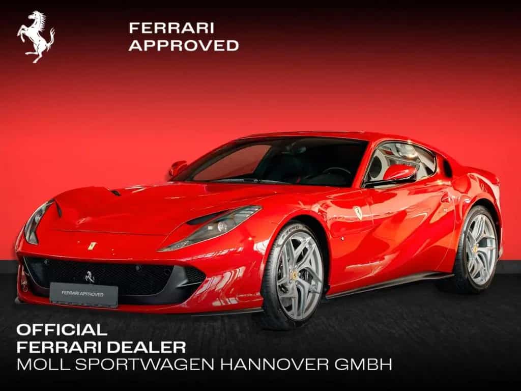 Ferrari 812 Superfast Rosso70Anni*JBL*Lift*Apple-Carplay 12/2020-photo-0