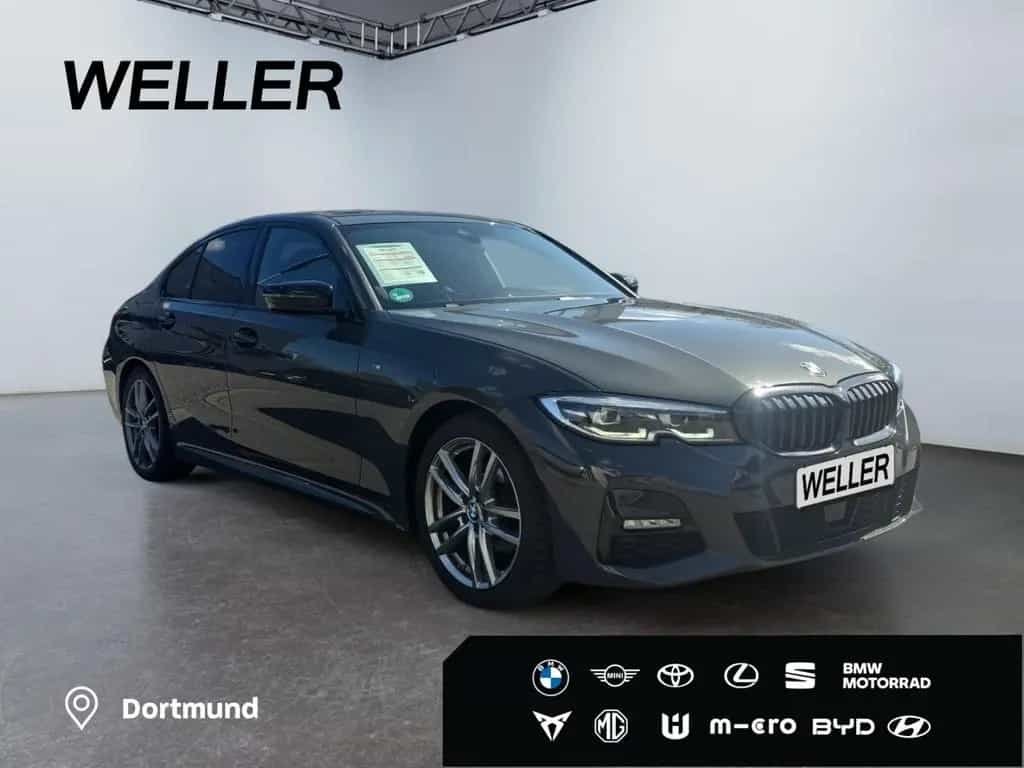 BMW 3 Series 320 i M Sport Shadow *Indiviudal*Pano*HUD*Keyles 06/2020-photo-1