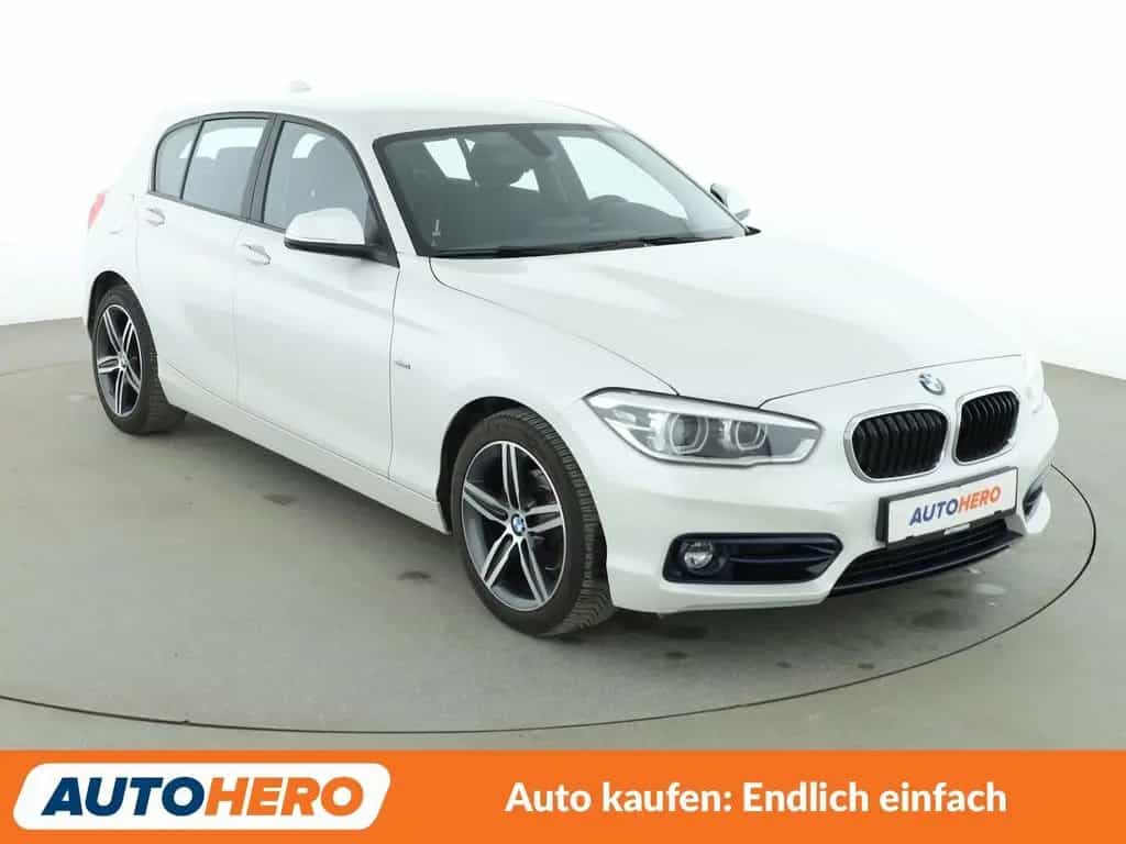 BMW 1 Series 118i Sport Line Aut.*LED*TEMPO*PDC*SHZ*KLIMA* 07/2016-photo-6