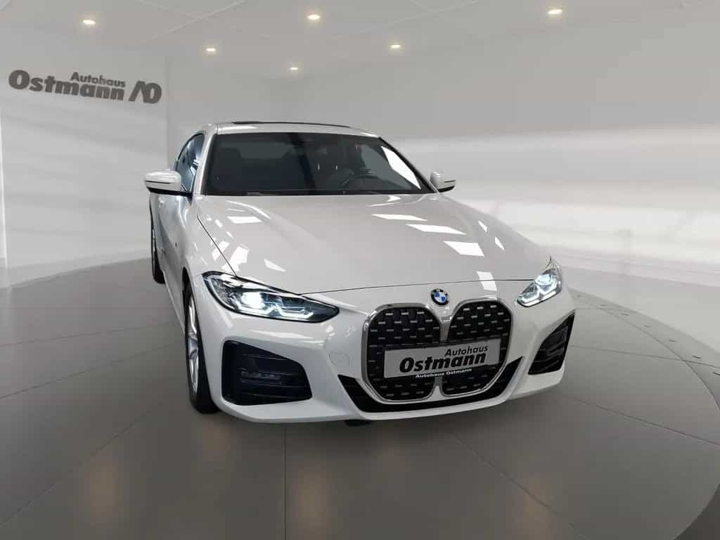 BMW 4 Series 420i Coupe M-Sport ACC SHZ Pano RFK Totwinkelass 02/2023-photo-2