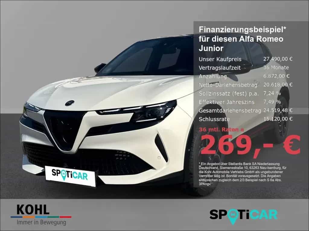 Alfa Romeo Junior Ibrida Speciale 1.2 VGT Mild Hybrid 136PS 02/2025-photo-0