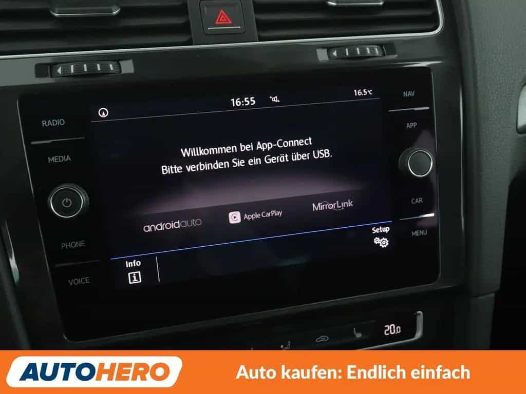 Volkswagen Golf VII 1.0 TSI Comfortline BM Aut.*APP*NAVI* 05/2017-photo-21